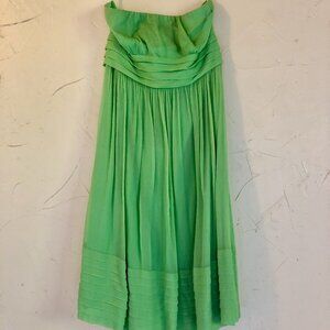 J Crew Chiffon Strapless Dress
